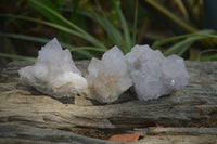 Natural Ametrine Spirit Quartz Clusters x 12 From Boekenhouthoek, South Africa - Toprock Gemstones and Minerals