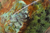 Polished "African Turquoise" Chrysocolla Point x 1 From South Africa - Toprock Gemstones and Minerals