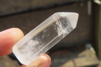 Polished Clear Quartz Pendant Crystals x 35 From Madagascar - Toprock Gemstones and Minerals