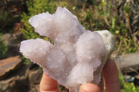 Natural Lilac Amethyst Spirit Quartz Clusters x 4 From Boekenhouthoek, South Africa - Toprock Gemstones and Minerals