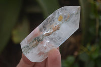 Polished Rare Inclusion Quartz Points x 6 From Madagascar - Toprock Gemstones and Minerals