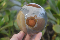 Polished Polychrome Jasper Spheres x 2 From Madagascar - Toprock Gemstones and Minerals