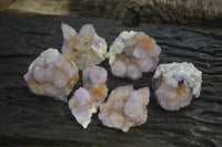 Natural Ametrine Spirit Quartz Clusters x 6 From Boekenhouthoek, South Africa - Toprock Gemstones and Minerals