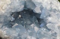 Natural Celestite Geode Specimen x 1 From Sakoany, Madagascar - Toprock Gemstones and Minerals