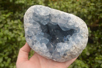 Natural Celestite Geode Specimen x 1 From Sakoany, Madagascar - Toprock Gemstones and Minerals
