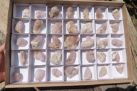 Natural Amethyst Spirit Quartz Crystals x 35 From Boekenhouthoek, South Africa - Toprock Gemstones and Minerals