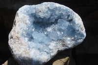 Natural Celestite Geode Specimen x 1 From Sakoany, Madagascar - Toprock Gemstones and Minerals