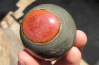 Polished Polychrome Jasper Spheres x 6 From Madagascar - Toprock Gemstones and Minerals