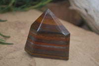 Polished Tiger Iron Jasper Points x 4 From South Africa - Toprock Gemstones and Minerals