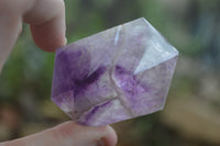 Polished Smokey Amethyst Window Quartz Points x 12 From Akansobe, Madagascar - Toprock Gemstones and Minerals