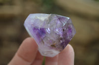 Polished Smokey Amethyst Window Quartz Points x 12 From Akansobe, Madagascar - Toprock Gemstones and Minerals