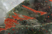 Polished Bloodstone Point x 1 From Swaziland - Toprock Gemstones and Minerals