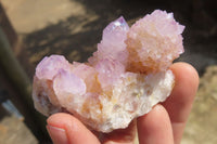 Natural Ametrine Spirit Quartz Clusters x 12 From Boekenhouthoek, South Africa - Toprock Gemstones and Minerals