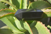 Polished Black Basalt Points x 6 From Madagascar - Toprock Gemstones and Minerals