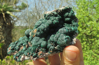 Natural Ball Malachite On Quartz Matrix Specimen x 1 From Kambove, Congo - Toprock Gemstones and Minerals
