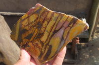Polished On One Side Nguni Jasper Specimens x 2 From Prieska, South Africa - Toprock Gemstones and Minerals