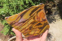 Polished On One Side Nguni Jasper Specimens x 2 From Prieska, South Africa - Toprock Gemstones and Minerals