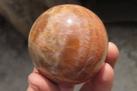 Polished Peach Moonstone Spheres x 6 From Madagascar - Toprock Gemstones and Minerals