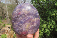 Polished Lepidolite With Rubellite Standing Free Forms x 6 From Madagascar - Toprock Gemstones and Minerals