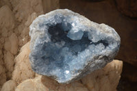 Natural Celestite Geode Specimen x 1 From Sakoany, Madagascar - Toprock Gemstones and Minerals