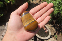 Polished Tiger's Eye Free Forms x 6 From Prieska, South Africa - Toprock Gemstones and Minerals