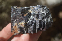 Natural Silver Lead Galena Specimens x 6 From Namibia - Toprock Gemstones and Minerals