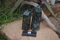 Polished Stromatolite Jasper Points x 3 From Madagascar - Toprock Gemstones and Minerals