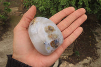 Polished Dendritic Agate Standing Free Forms x 6 From Madagascar - Toprock Gemstones and Minerals