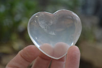 Polished Girasol Quartz Gemstone Hearts x 12 From Madagascar - Toprock Gemstones and Minerals