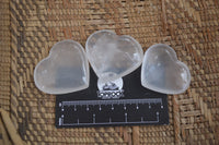 Polished Girasol Quartz Gemstone Hearts x 12 From Madagascar - Toprock Gemstones and Minerals