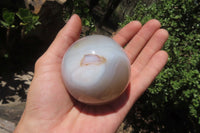 Polished Banded Agate Spheres x 6 From Madagascar - Toprock Gemstones and Minerals
