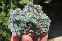 Natural Rare Emerald Mica In Matrix Cobbed Specimens x 7 From Mutoko, Zimbabwe - Toprock Gemstones and Minerals