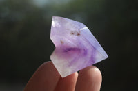 Polished Smokey Amethyst Window Quartz Points x 20 From Akansobe, Madagascar - Toprock Gemstones and Minerals