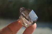 Polished Smokey Amethyst Window Quartz Points x 20 From Akansobe, Madagascar - Toprock Gemstones and Minerals