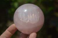 Polished Rose Quartz Spheres x 4 From Ambatondrazaka, Madagascar - Toprock Gemstones and Minerals