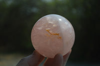 Polished Rose Quartz Spheres x 4 From Ambatondrazaka, Madagascar - Toprock Gemstones and Minerals