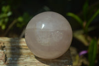 Polished Rose Quartz Spheres x 4 From Ambatondrazaka, Madagascar - Toprock Gemstones and Minerals