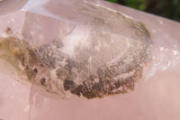 Polished Double Terminated Rose Quartz Points x 6 From Ambatondrazaka, Madagascar - Toprock Gemstones and Minerals