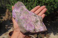 Natural Stichtite Cobbed Specimens x 2 From Barberton, South Africa - Toprock Gemstones and Minerals