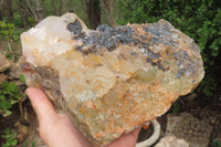 Natural Specular Hematite Coated Quartz Specimen x 1 From Messina Mine, South Africa - Toprock Gemstones and Minerals