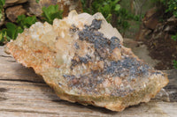 Natural Specular Hematite Coated Quartz Specimen x 1 From Messina Mine, South Africa - Toprock Gemstones and Minerals