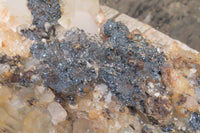 Natural Specular Hematite Coated Quartz Specimen x 1 From Messina Mine, South Africa - Toprock Gemstones and Minerals