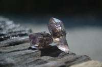 Natural Smokey Window Amethyst Crystals x 70 From Chiredzi, Zimbabwe - Toprock Gemstones and Minerals