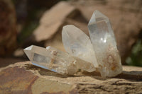 Natural Clear Quartz Crystals x 35 From Mpika, Zambia - Toprock Gemstones and Minerals