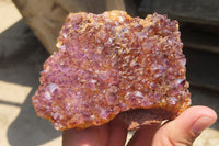 Natural Amethystos Amethyst Plates x 6 From Kwaggafontein, South Africa - Toprock Gemstones and Minerals