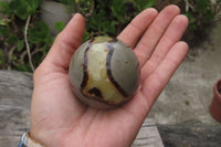 Polished Septerye Spheres x 6 From Mahajanga, Madagascar - Toprock Gemstones and Minerals