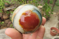 Polished Polychrome Jasper Spheres x 4 From Madagascar - Toprock Gemstones and Minerals