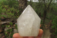 Polished Double Terminated Clear Quartz Crystals x 6 From Angola - Toprock Gemstones and Minerals