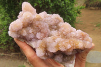 Natural Ametrine Spirit Quartz Clusters x 2 From Boekenhouthoek, South Africa - Toprock Gemstones and Minerals