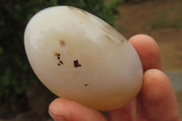 Polished Banded Agate Palm Stones x 15 From Madagascar - Toprock Gemstones and Minerals